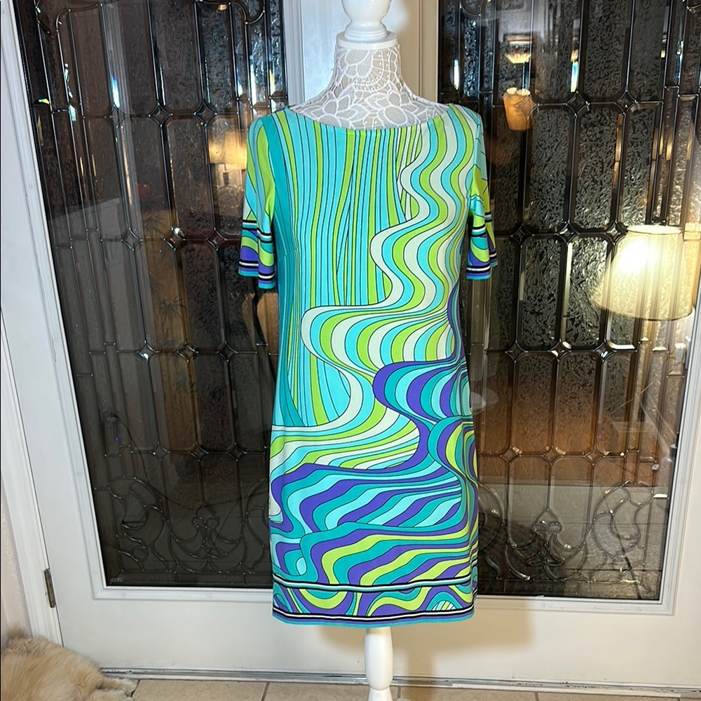 Colorful Geometric Dress